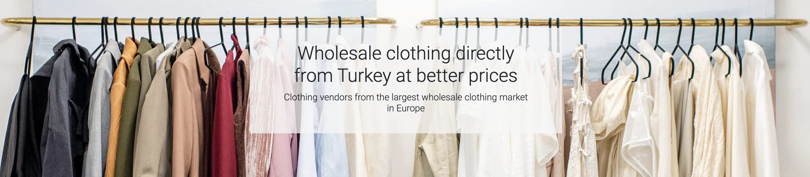 wholesale clothing from Turkish clothing wholesalers